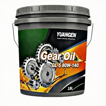 Long Life Gear Oil GL-5 80W-140 for Heavy-Duty Axles & Final Drives