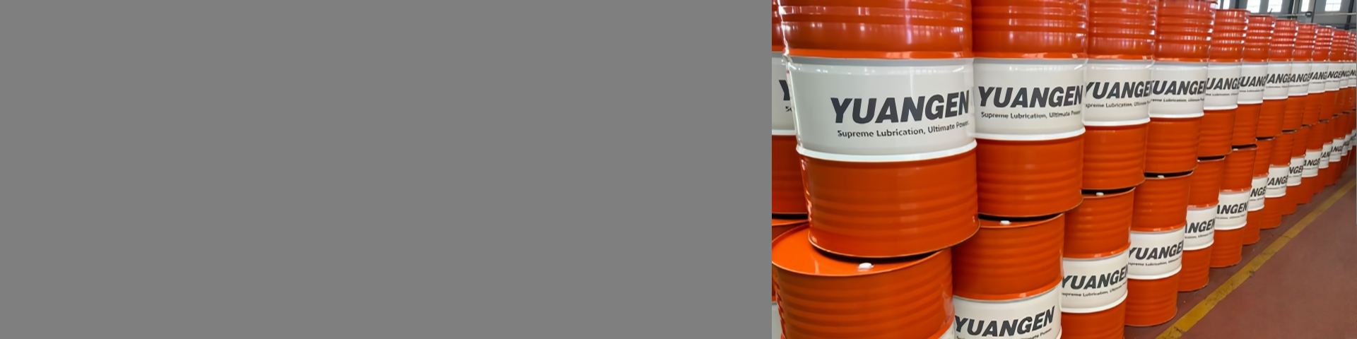 Yuangen brand premium motor oil and industrial lubricants in bulk packaging